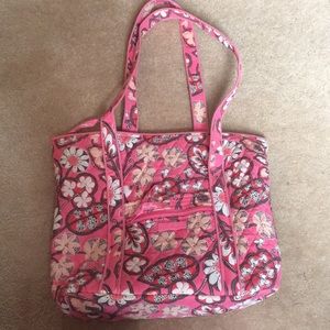 Pink Vera Bradley tote